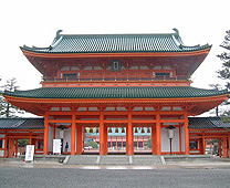 Heian Shrine - Outen-mon