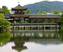 Heian Shrine - Taihei-kaku of Shin-en Garden 
