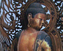 禅林寺 - 回望阿弥佛陀立像
